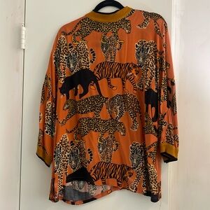 Conditions Apply by Anthropologie Large Leopard Top